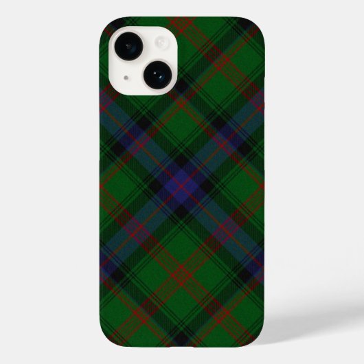 Park tartan grün kariert Case-Mate iPhone hülle (Rückseite)