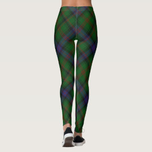 Park tartan grün kariert leggings
