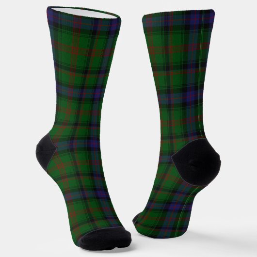 Park tartan grün kariert socken (Gewinkelt)
