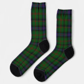 Park tartan grün kariert socken (Linkes Detail)