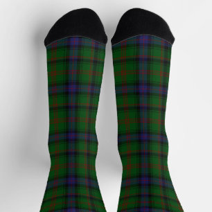 Park tartan grün kariert socken