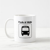 Park und Reiten Kaffeetasse (Links)