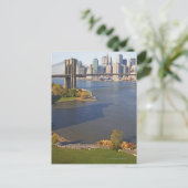 Park und Stadtbild Postkarte (Stehend Vorderseite)