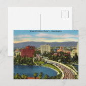Park-Wilshire Hotel, Los Angeles Postkarte (Vorne/Hinten)