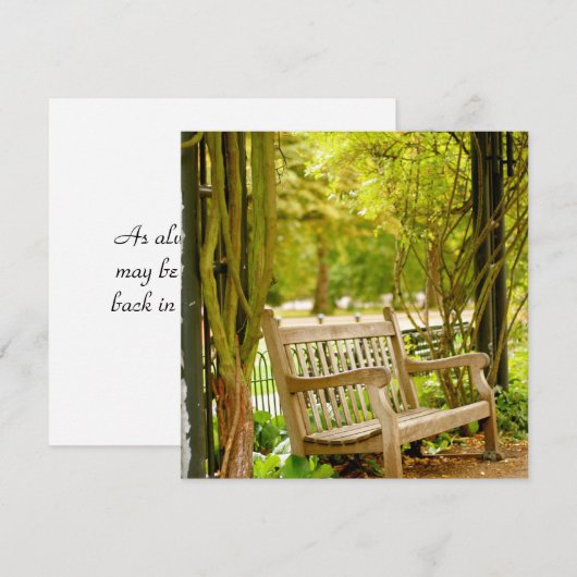 Parkbank (Vorne/Hinten)