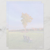 Parkbank - 8,5" x 11" Stationierblech (Vorne/Hinten)