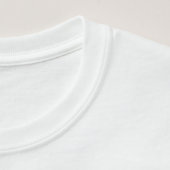 Parkchester Bron NYC Gym Style Distressed White Pr T-Shirt (Detail - Hals (Weiß))