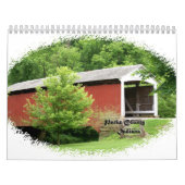 Parke County Indiana überdachte Brücken Kalender (Titelbild)