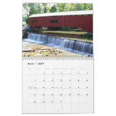 Parke County Indiana überdachte Brücken Kalender (Mär 2027)