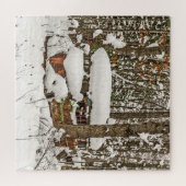 Parked School Bus - 676 Stück Puzzle (Horizontal)