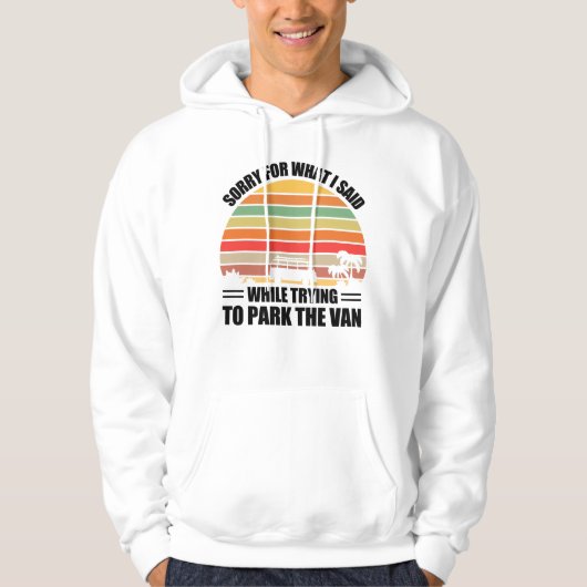 Parken Das Van Funny Verheiratete Geschenk Hoodie (Vorderseite)