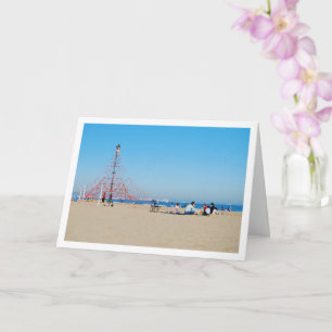 Parken Sie am Malvarossa-Strand, Valencia, Spanien Karte