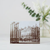 Parken Sie den Weg, der für Durchmesser der Postkarte (Stehend Vorderseite)