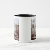 Parken Sie den Weg, der für Durchmesser der Tasse (Zentrum)