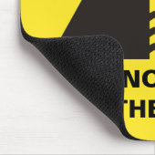 Parken Sie nicht auf dem Bacon Mousepad (Ecke)