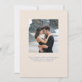 Parker 2 Foto Wedding Save the Date (Rückseite)