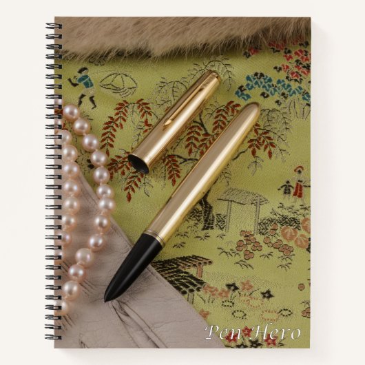 Parker 51 Signet Aerometrischer Demi Füllfederhalt Notizblock (Vorderseite)