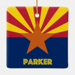 Parker AZ Flag Keramikornament