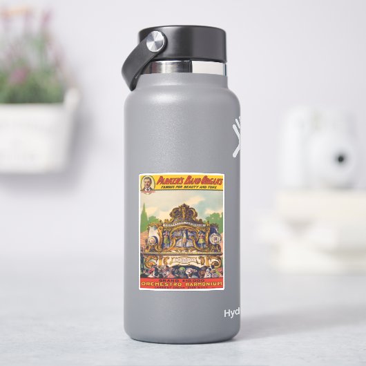 Parker Band Organs, berühmt für Schönheit und Ton Aufkleber (HydroFlask)