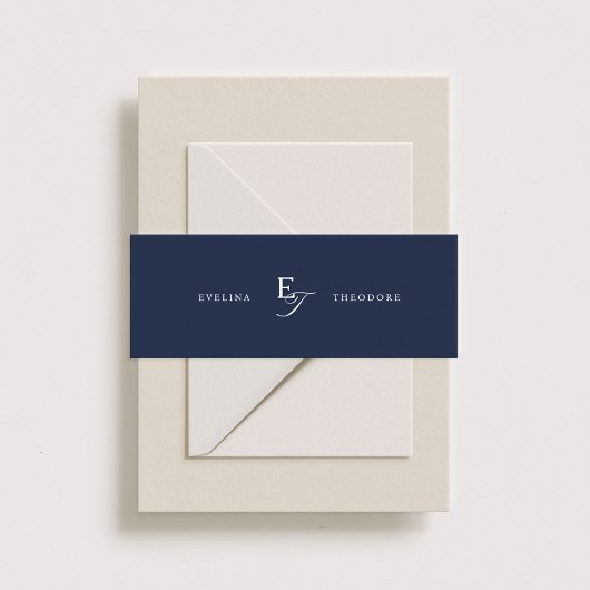 Parker Classic Monogramm Einladungsbanderole