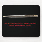 Parker Classic Sterling Silver Mech Pencil von 197 Mousepad (Vorne)