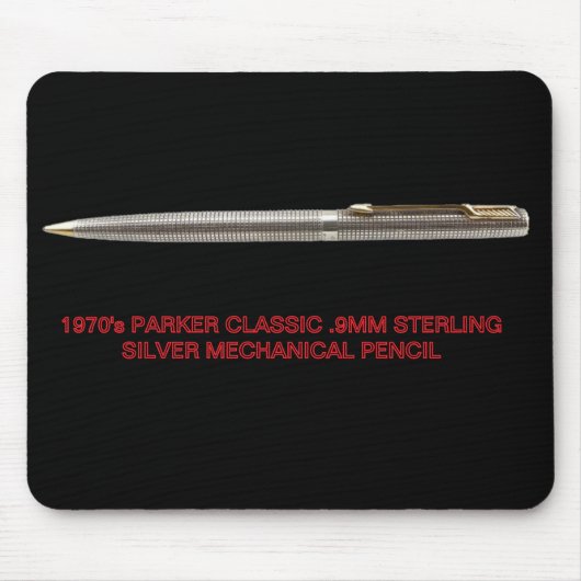 Parker Classic Sterling Silver Mech Pencil von 197 Mousepad (Vorne)