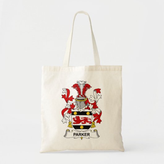 Parker Coat of Arms Familienwappen Tragetasche (Vorne)