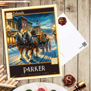 Parker, Colorado Vintage Ansichtskarte Postkarte