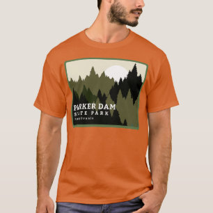 Parker Damm Staat Park Pennsylvania Wald Sunrise T-Shirt
