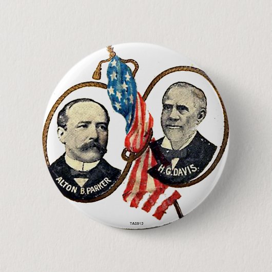 Parker-Davis jugate - Knopf Button (Vorderseite)