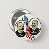 Parker-Davis jugate - Knopf Button (Vorne & Hinten)