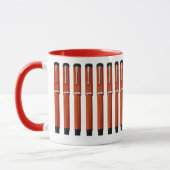 Parker Duofold Big Red Fotain Pens Tasse (Links)