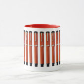 Parker Duofold Big Red Fotain Pens Tasse (Zentrum)