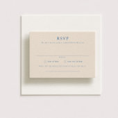 Parker Formal Landscape Wedding RSVP Card Einladung