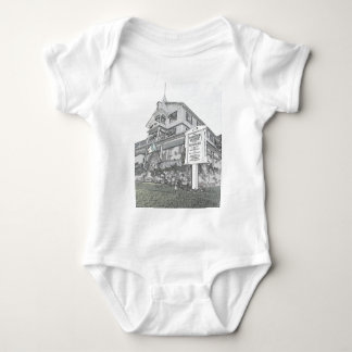 Parker Haus-Skizze - Jersey-Ufer Baby Strampler