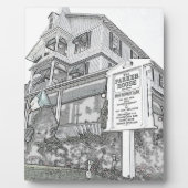 Parker House Sketch - Jersey Shore Fotoplatte (Vorderseite)