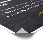 Parker, Personalisierter Name des Jungen Poster (Ecke)