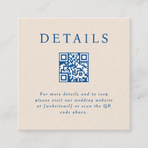 Parker QR Code Einsteckkarte Begleitkarte