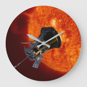 Parker Solar Probe Spacecraft Große Wanduhr