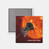 Parker Solar Probe Spacecraft Magnet (Vorderseite/Rückseite)
