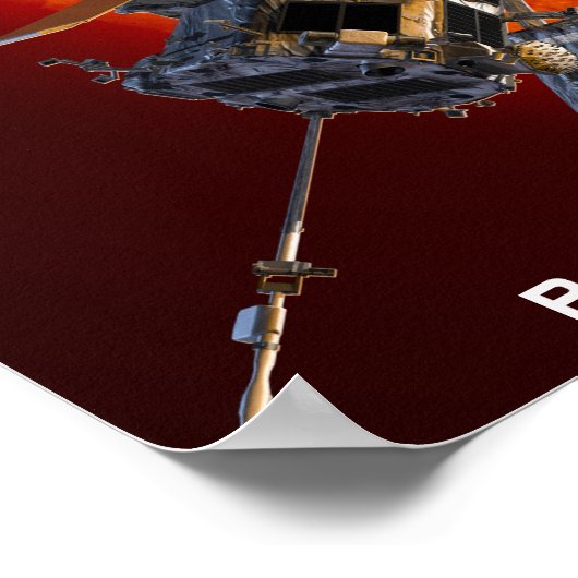 Parker Solar Probe Spacecraft Poster (Ecke)