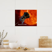 Parker Solar Probe Spacecraft Poster (Küche)