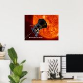 Parker Solar Probe Spacecraft Poster (Heimbüro)