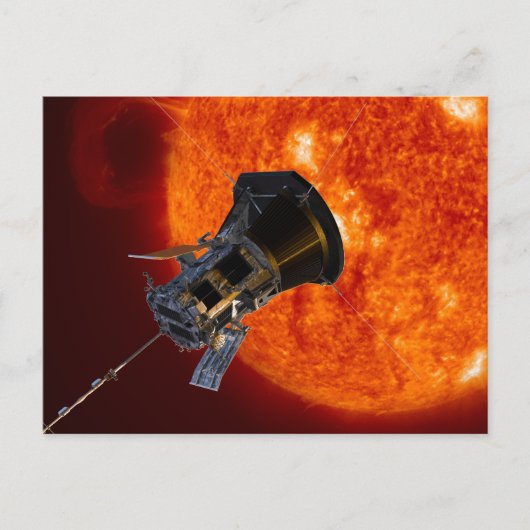 Parker Solar Probe Spacecraft Postkarte (Vorderseite)
