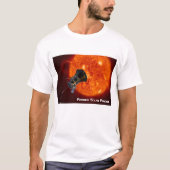 Parker Solar Probe Spacecraft T-Shirt (Vorderseite)