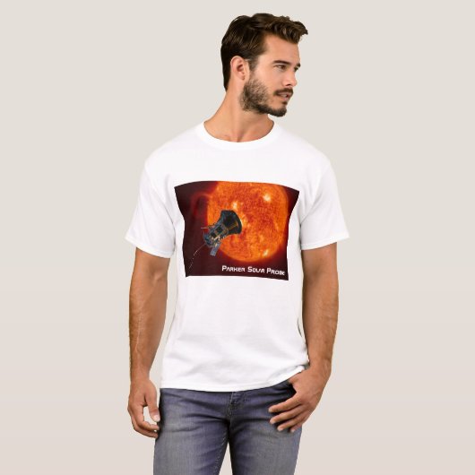 Parker Solar Probe Spacecraft T-Shirt (Vorne ganz)
