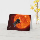 Parker Sonnensonde-Raumfahrzeug Karte (Gelbe Blume)