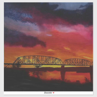 Parker-Zugbrücke #1 Aufkleber