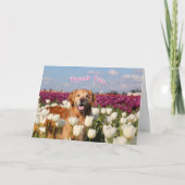 ParkerPup Dankeschön Karten (Vorderseite)