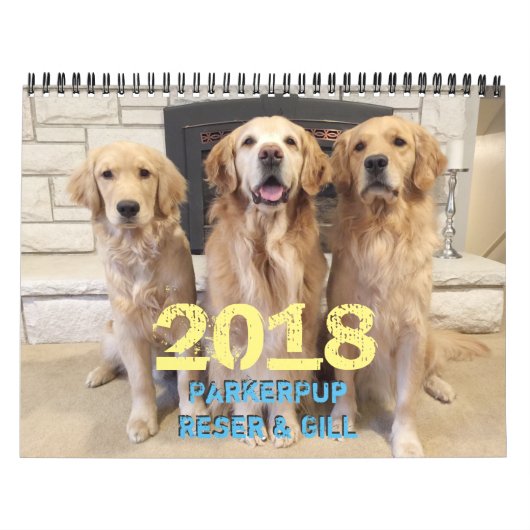 ParkerPup Kalender 2018 (Titelbild)